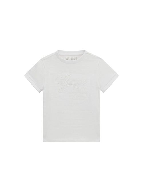T-shirt bambino bianca GUESS | N5RI24KCM20/G011